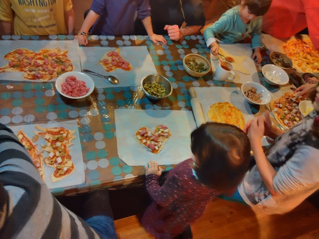 Cocinar con niños en Agroturismo Maricruz