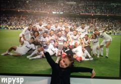 Visita al Santiago Bernabéu con niños